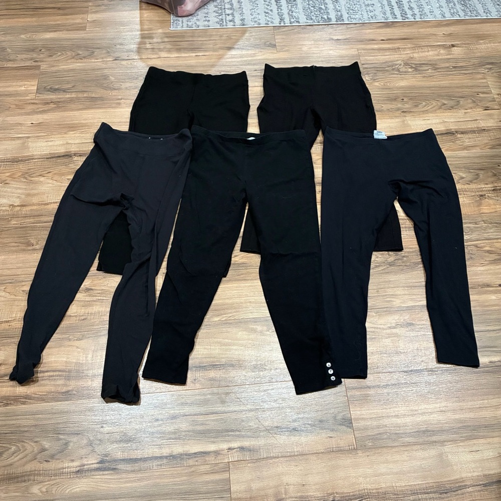 Black leggings bundle